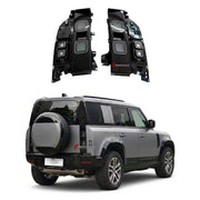 Tail Light Covers for Land Rover Defender L663 20219+
Set includes:

Tail Light Covers
Material: Plastic

NOTE: Professional installation is required.