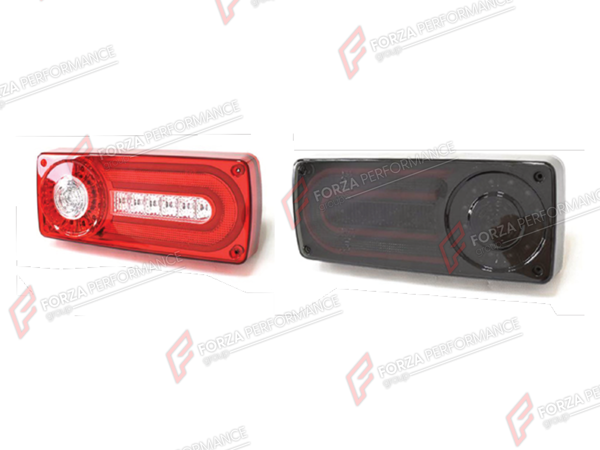 TAIL LIGHTS for MERCEDES-BENZ G-CLASS W463 2008 - 2018

Set includes:
Tail Lights

Material: Plastic

NOTE: Professional installation is required.
