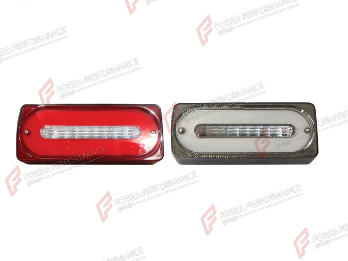 TAIL LIGHTS for MERCEDES-BENZ G-CLASS W463 2008 - 2018

Set includes:
Tail Lights

Material: Plastic

NOTE: Professional installation is required.