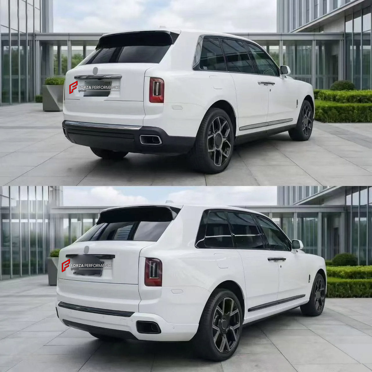 Tail Lights for Rolls Royce Cullinan Series II Facelift 2025+
Set includes:

Tail Lights
Material: Plastic

NOTE: Professional installation is required.