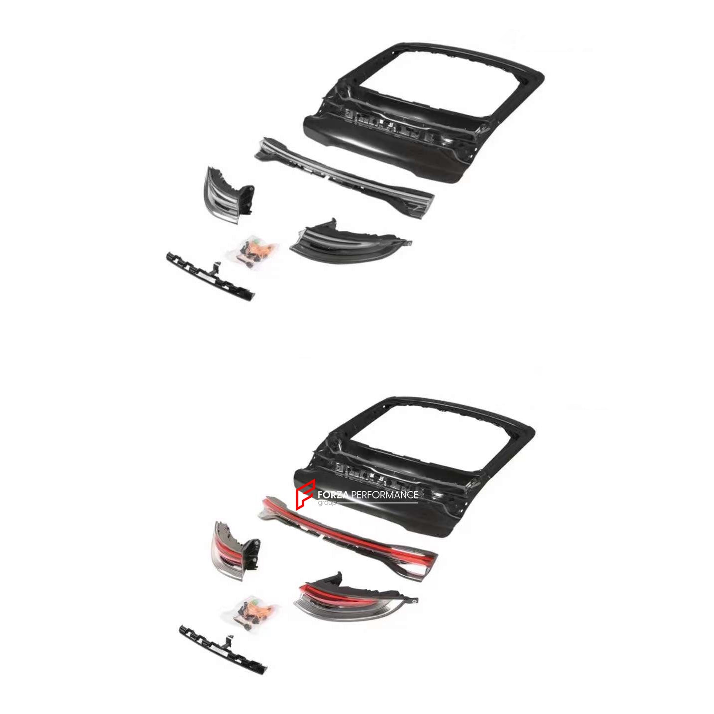 交換無料！ TAIL 971.1 PANAMERA PORSCHE FOR TRUNK GATE, TAIL LIGHTS, ミニカー