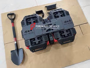 TAILGATE INTEGRATED EQUIPMENT for FORD BRONCO 2021+



Set includes:

Escape Board
Light
Shovel
License Plate Cover
Camera Holder
Gas Cans

Material: Aluminium, Plastic

Note: Professional installation is required.