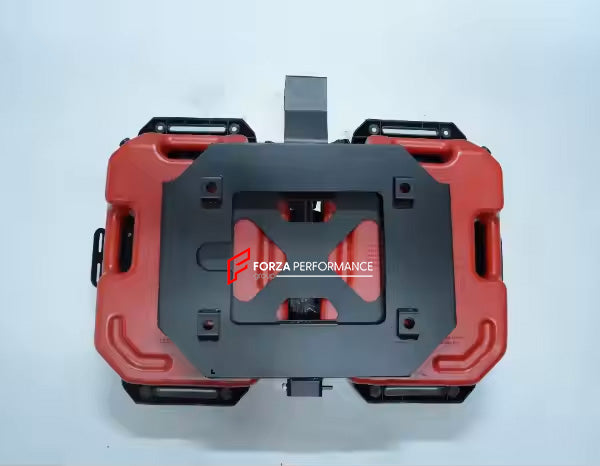TAILGATE INTEGRATED EQUIPMENT for FORD BRONCO 2021+



Set includes:

Escape Board
Light
Shovel
License Plate Cover
Camera Holder
Gas Cans

Material: Aluminium, Plastic

Note: Professional installation is required.