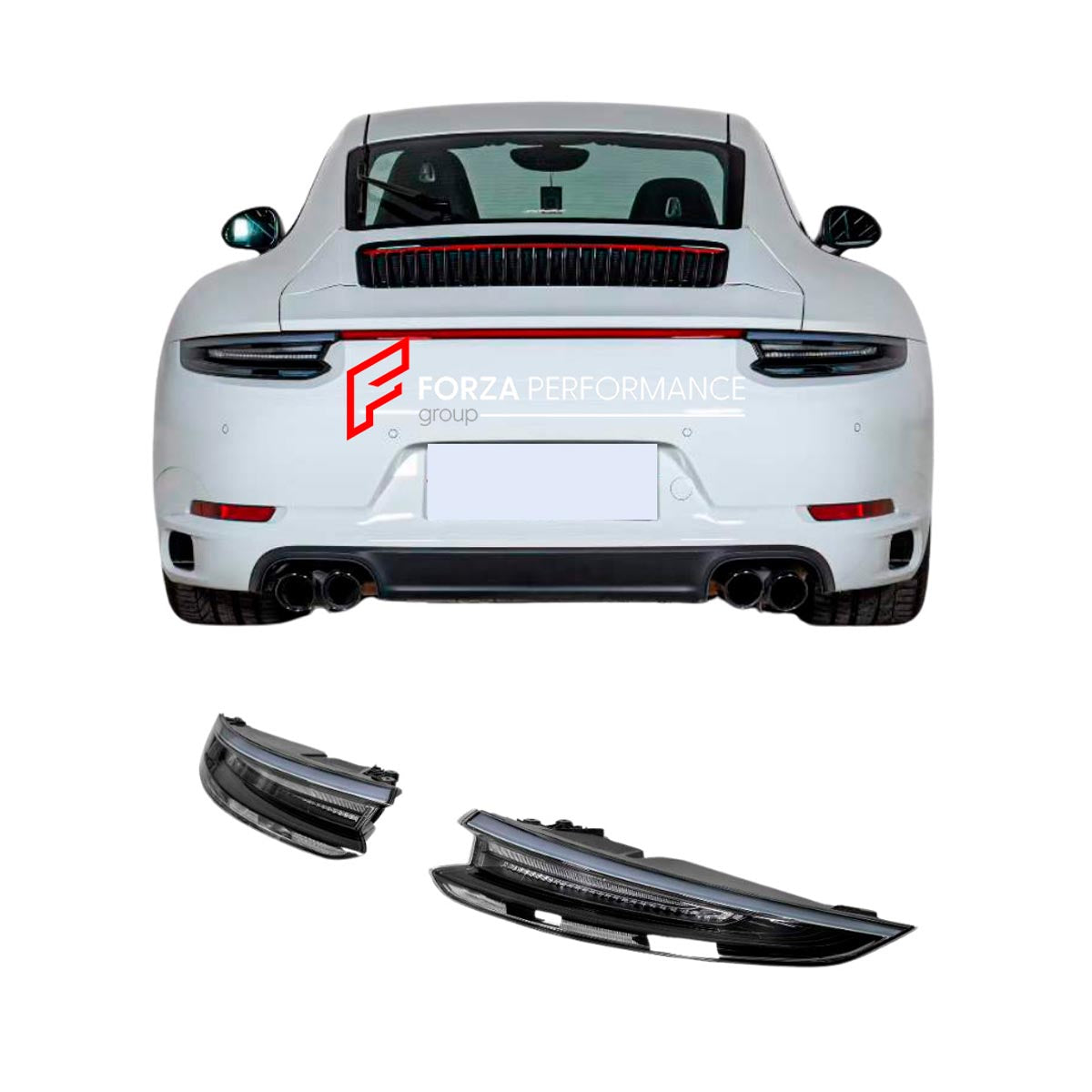 TAILLIGHTS for PORSCHE 991.2 CARRERA S GTS TURBO
Set includes:

Tail Lights
NOTE: Professional installation is required.