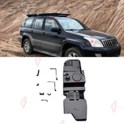 REPLACEMENT LONG RANGE FUEL TANK SYSTEM 120L, +33L (EXTRA 9 GAL) EXTENDED RANGE for TOYOTA LAND CRUISER PRADO LC120 2.7L PETROL 2003-2009