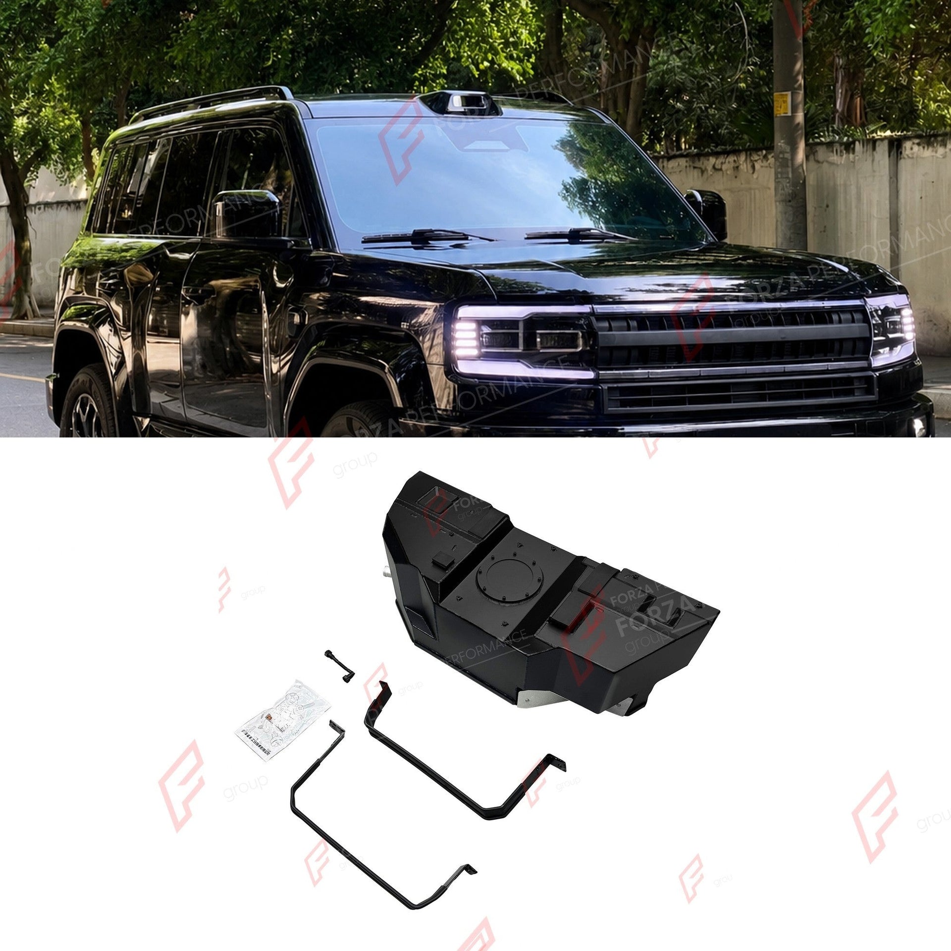 REPLACEMENT LONG RANGE FUEL TANK SYSTEM 110L, +27L (EXTRA 7 GAL) EXTENDED RANGE for BYD FANG CHENG BAO BAO 5 1.5T GASOLINE 2023+