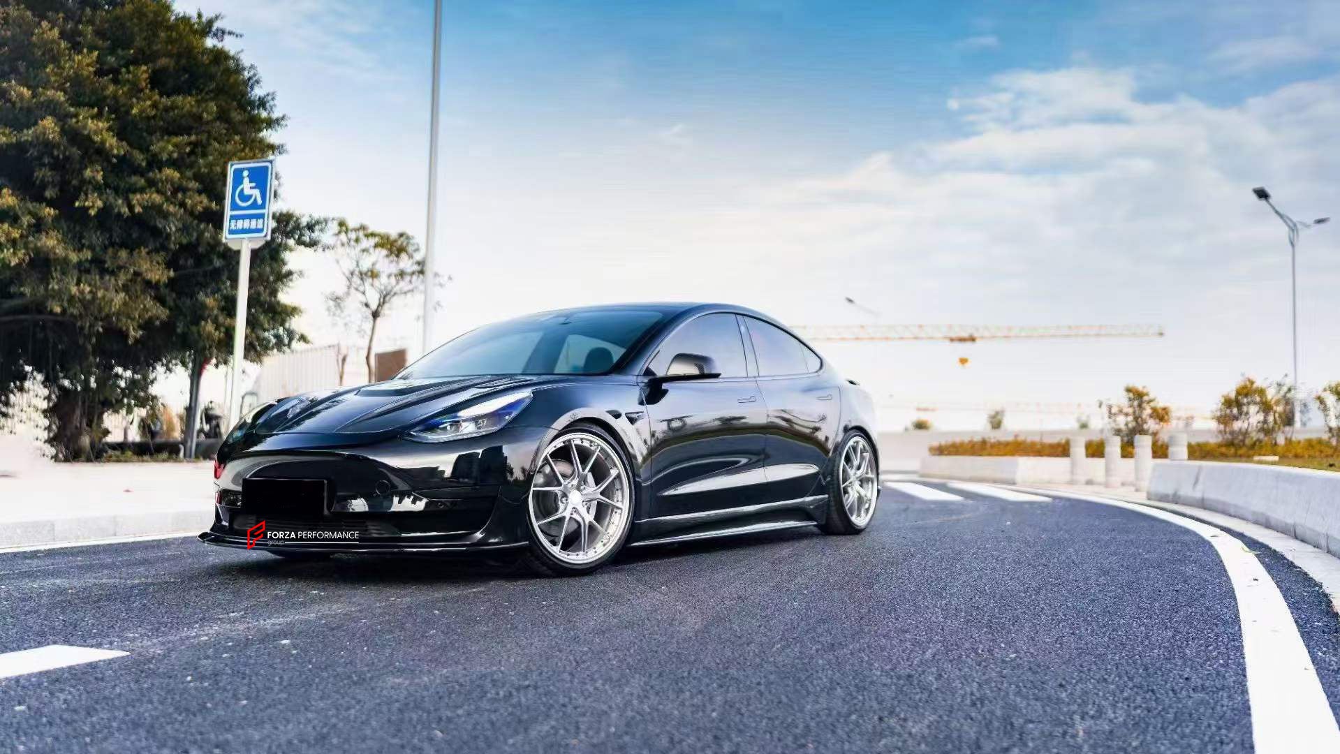 BODY KIT FOR TESLA MODEL 3 2016+ V2 – Forza Performance Group