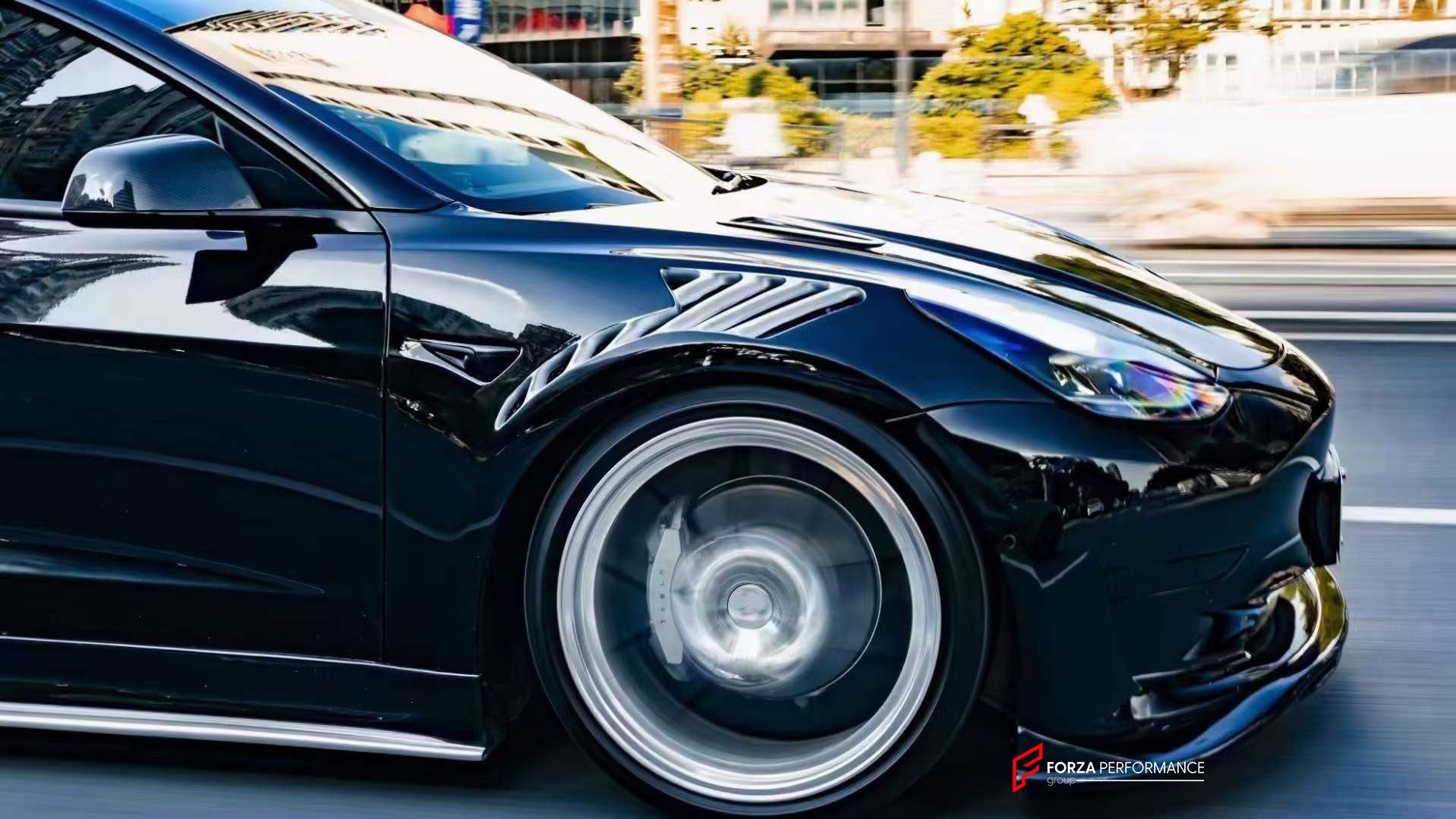 BODY KIT for TESLA MODEL 3 2016+ V3 – Forza Performance Group
