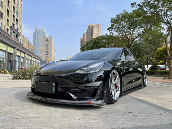 CARBON FIBER BODY KIT FOR TESLA MODEL 3 2016+ R-3