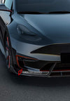 CARBON FIBER FRONT LIP SIDE SKIRTS FOR TESLA MODEL Y 2020+ S4