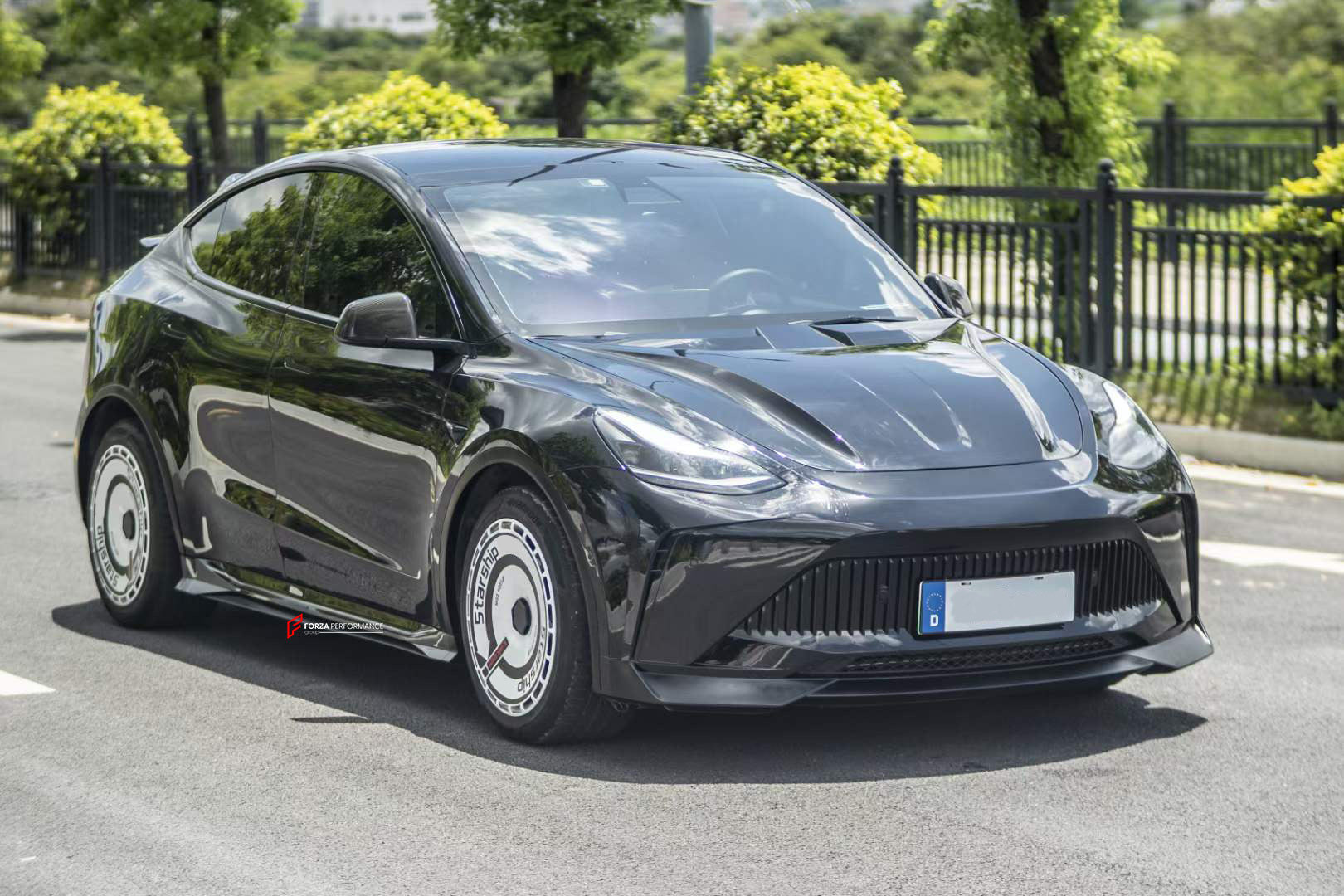 FORZA PERFORMANCE BODY KIT FOR TESLA MODEL Y custom fit STARSHIP
