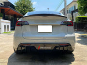BODY KIT for TESLA MODEL Y 2020+  Set includes:  Front Bumper Front Bumper Canards Rear Diffuser Rear Spoiler