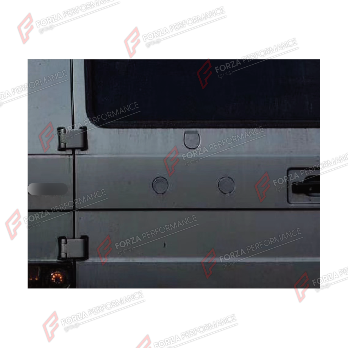 TIRE COVER FILL TRIMS for MERCEDES-BENZ G-CLASS W463 2008 - 2018

Set includes:
Tire Cover Fill Trims

Material: Plastic

NOTE: Professional installation is required.