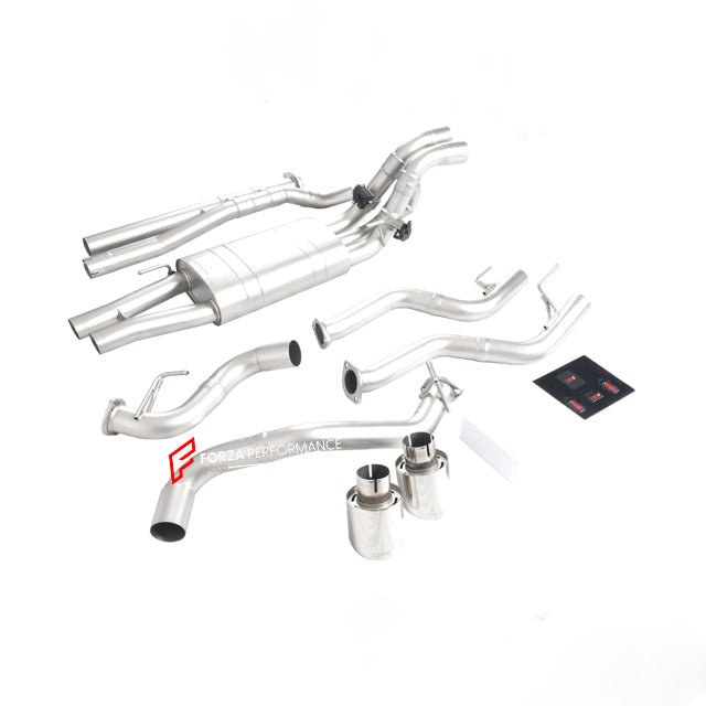 TITANIUM VALVED EXHAUST CATBACK MUFFLER for Ford F-150 3.5T