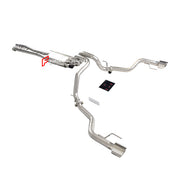 TITANIUM VALVED EXHAUST CATBACK MUFFLER for Ford F-150 3.5T