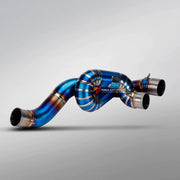 TITANIUM MOTORCYCLE 2-1-2 HALF EXHAUST SYSTEM for DUCATI PANIGALE V4 V4S 2018 - 2021

Set include:

2-1 Merge Collector
Mid Pipe
Link Pipe
Exhaust Slip Ons

Heat Shield

Material: Titanium (can be made in Stainless Steel)

NOTE:&nbsp;Professional installation is required.

FEATURES:

Engineered Digital prototyping using 3D CAD design software, each car model chassis has been 3D laser scanned in the factor
Factory run all test cars on Italian 1200HP Dyno machine, to make the best performance design of exhaus