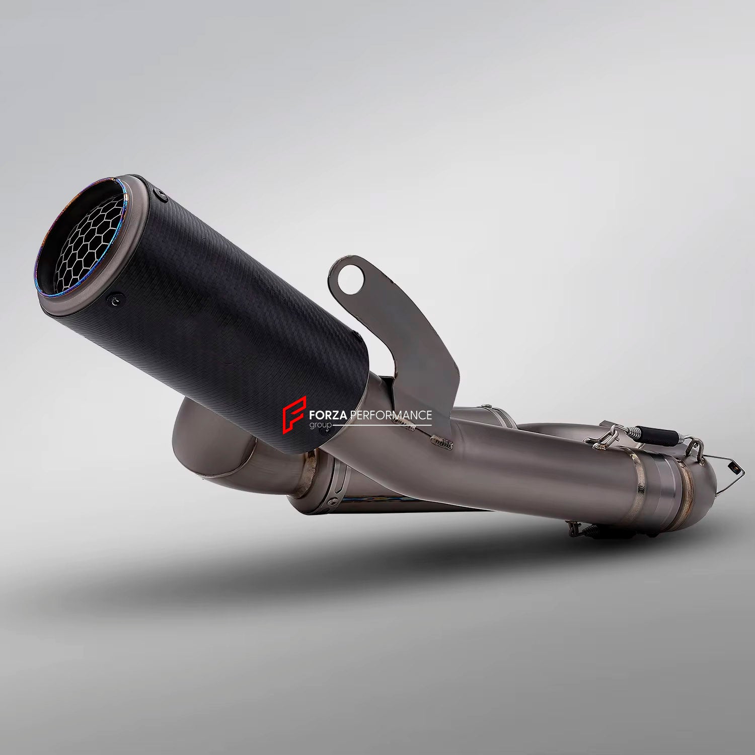 TITANIUM MOTORCYCLE 2-1 HALF EXHAUST SYSTEM for DUCATI PANIGALE V2