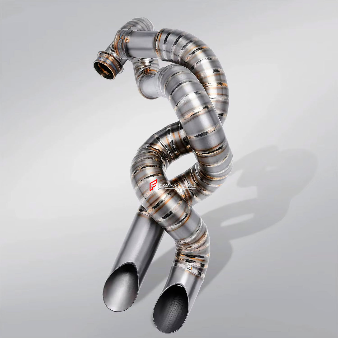 TITANIUM MOTORCYCLE EXHAUST PIPE SYSTEM for TRIUMPH BONNEVILLE BOBBER 2014+

Set include:

Exhaust Pipes

Material: Titanium (can be made in Stainless Steel)

NOTE:&nbsp;Professional installation is required.

FEATURES:

Engineered Digital prototyping using 3D CAD design software, each car model chassis has been 3D laser scanned in the factor
Factory run all test cars on Italian 1200HP Dyno machine, to make the best performance design of exhaust
CNC bending machine accurately bends the tube according to the