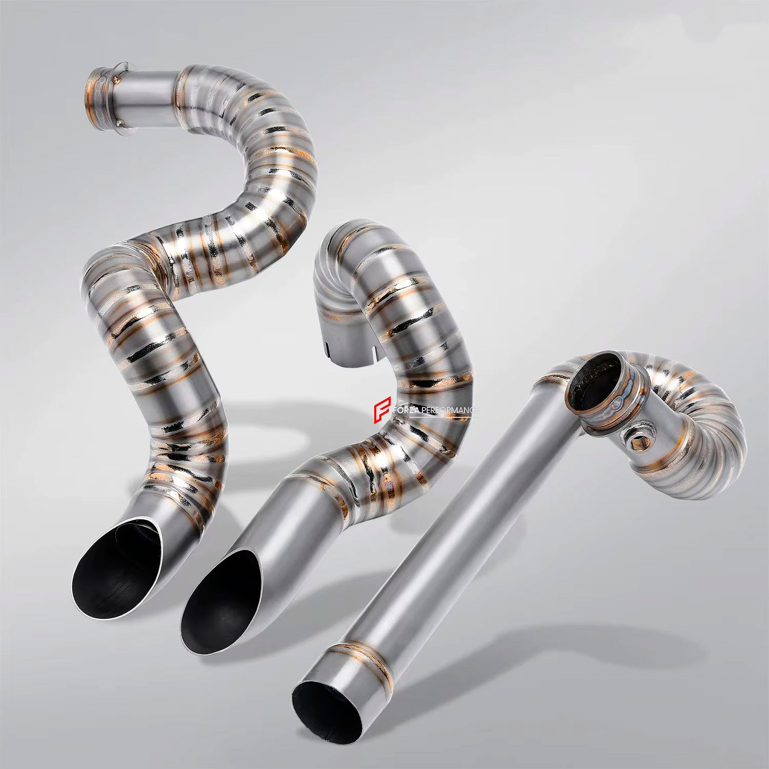 TITANIUM MOTORCYCLE EXHAUST PIPE SYSTEM for TRIUMPH BONNEVILLE BOBBER 2014+

Set include:

Exhaust Pipes

Material: Titanium (can be made in Stainless Steel)

NOTE:&nbsp;Professional installation is required.

FEATURES:

Engineered Digital prototyping using 3D CAD design software, each car model chassis has been 3D laser scanned in the factor
Factory run all test cars on Italian 1200HP Dyno machine, to make the best performance design of exhaust
CNC bending machine accurately bends the tube according to the