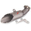TITANIUM MOTORCYCLE EXHAUST SLIP ON for APRILIA RSV4 RS TUONO V4 2015+

Set include:

Slip - On

Material: Titanium + Stainless Steel

NOTE: Professional installation is required.

FEATURES:

Engineered Digital prototyping using 3D CAD design software, each car model chassis has been 3D laser scanned in the factor
Factory run all test cars on Italian 1200HP Dyno machine, to make the best performance design of exhaust
CNC bending machine accurately bends the tube according to the computer data
Our factory us
