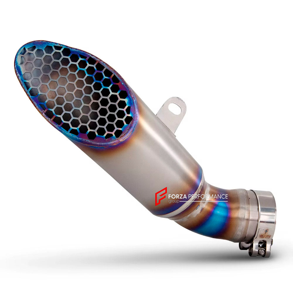 TITANIUM MOTORCYCLE EXHAUST SLIP ON for APRILIA RSV4 RS TUONO V4 2015+