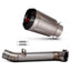 TITANIUM MOTORCYCLE EXHAUST SLIP ON for APRILIA RSV4 RS TUONO V4 2015+

Set include:

Slip - On

Material: Titanium + Stainless Steel

NOTE: Professional installation is required.

FEATURES:

Engineered Digital prototyping using 3D CAD design software, each car model chassis has been 3D laser scanned in the factor
Factory run all test cars on Italian 1200HP Dyno machine, to make the best performance design of exhaust
CNC bending machine accurately bends the tube according to the computer data
Our factory us