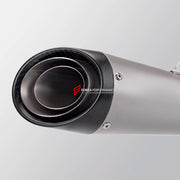 TITANIUM MOTORCYCLE EXHAUST SLIP ON for APRILIA RSV4 RS TUONO V4 2015+

Set include:

Slip - On

Material: Titanium (can be made in Stainless Steel)

NOTE: Professional installation is required.

FEATURES:

Engineered Digital prototyping using 3D CAD design software, each car model chassis has been 3D laser scanned in the factor
Factory run all test cars on Italian 1200HP Dyno machine, to make the best performance design of exhaust
CNC bending machine accurately bends the tube according to the computer data