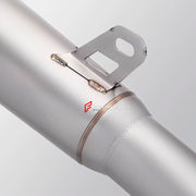 TITANIUM MOTORCYCLE EXHAUST SLIP ON for APRILIA RSV4 RS TUONO V4 2015+

Set include:

Slip - On

Material: Titanium (can be made in Stainless Steel)

NOTE: Professional installation is required.

FEATURES:

Engineered Digital prototyping using 3D CAD design software, each car model chassis has been 3D laser scanned in the factor
Factory run all test cars on Italian 1200HP Dyno machine, to make the best performance design of exhaust
CNC bending machine accurately bends the tube according to the computer data