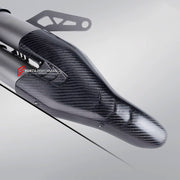 TITANIUM MOTORCYCLE EXHAUST SLIP ON for DUCATI MULTISTRADA V4 2021 - 2023

Set include:

Exhaust Slip On


Material: Titanium (can be made in Stainless Steel)

NOTE: Professional installation is required.

FEATURES:

Engineered Digital prototyping using 3D CAD design software, each car model chassis has been 3D laser scanned in the factor
Factory run all test cars on Italian 1200HP Dyno machine, to make the best performance design of exhaust
CNC bending machine accurately bends the tube according to the com