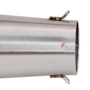TITANIUM MOTORCYCLE EXHAUST SYSTEM for APRILIA TUONO 660 RS660 2021+

Set include:

Header
2-1 Merge Collector

Resonator
Mid pipe
Slip - On

Material: Titanium (can be made in Stainless Steel)

NOTE:&nbsp;Professional installation is required.

FEATURES:

Engineered Digital prototyping using 3D CAD design software, each car model chassis has been 3D laser scanned in the factor
Factory run all test cars on Italian 1200HP Dyno machine, to make the best performance design of exhaust
CNC bending machine accura
