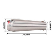 TITANIUM MOTORCYCLE EXHAUST SYSTEM for APRILIA TUONO 660 RS660 2021+

Set include:

Header
2-1 Merge Collector

Resonator
Mid pipe
Slip - On

Material: Titanium (can be made in Stainless Steel)

NOTE:&nbsp;Professional installation is required.

FEATURES:

Engineered Digital prototyping using 3D CAD design software, each car model chassis has been 3D laser scanned in the factor
Factory run all test cars on Italian 1200HP Dyno machine, to make the best performance design of exhaust
CNC bending machine accura