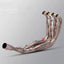 TITANIUM MOTORCYCLE EXHAUST SYSTEM for BMW S1000RR M S1K S1000R 2019 - 2024

Set include:

Header
2-1 Merge Collectors
Mid pipe


Material: Titanium + Stainless Steel

NOTE: Professional installation is required.

FEATURES:

Engineered Digital prototyping using 3D CAD design software, each car model chassis has been 3D laser scanned in the factor
Factory run all test cars on Italian 1200HP Dyno machine, to make the best performance design of exhaust
CNC bending machine accurately bends the tube according to