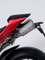 TITANIUM MOTORCYCLE EXHAUST SYSTEM for DUCATI PANIGALE V4 / V4 S / V4 R / SPECIALE 2018 - 2021

Set include:

4-2 Pipes
Mid Pipe
Exhaust Slip On

Heat Protection

Material: Titanium (can be made in Stainless Steel)

NOTE:&nbsp;Professional installation is required.

FEATURES:

Engineered Digital prototyping using 3D CAD design software, each car model chassis has been 3D laser scanned in the factor
Factory run all test cars on Italian 1200HP Dyno machine, to make the best performance design of exhaust
CNC b