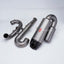 TITANIUM MOTORCYCLE EXHAUST SYSTEM for DUCATI PANIGALE V4 V4S 2025+ custom fit ARROW EXHAUST

Set include:

2-1 Merge Collectors
Mid Pipe
Resonator
Link Pipes
Exhaust Slip On
Material: Titanium + Stainless Steel

NOTE: Professional installation is required.

FEATURES:

Engineered Digital prototyping using 3D CAD design software, each car model chassis has been 3D laser scanned in the factor
Factory run all test cars on Italian 1200HP Dyno machine, to make the best performance design of exhaust
CNC bending m