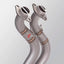 TITANIUM MOTORCYCLE EXHAUST SYSTEM for KAWASAKI Z650 2017+

Set include:

Header
2-1 Merge Collector
Catalyst Converter
Exhaust Mufler
DB killer

Material: Titanium + Stainless Steel

NOTE:&nbsp;Professional installation is required.

FEATURES:

Engineered Digital prototyping using 3D CAD design software, each car model chassis has been 3D laser scanned in the factor
Factory run all test cars on Italian 1200HP Dyno machine, to make the best performance design of exhaust
CNC bending machine accurately bends 