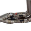 TITANIUM MOTORCYCLE EXHAUST SYSTEM for KAWASAKI ZX-4R ZX-4RR

Set include:

Header
4-1 Merge Collector
Mid Pipe

Aprox Weight: 5 kg (11 lbs)

Material: Titanium + Stainless Steel

NOTE:&nbsp;Professional installation is required.

FEATURES:

Engineered Digital prototyping using 3D CAD design software, each car model chassis has been 3D laser scanned in the factor
Factory run all test cars on Italian 1200HP Dyno machine, to make the best performance design of exhaust
CNC bending machine accurately bends the 