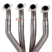 TITANIUM MOTORCYCLE EXHAUST SYSTEM for KAWASAKI ZX-6R 2021+

Set include:

Header
4-1 Merge Collector
Mid Pipe

Material: Titanium (can be made in Stainless Steel)

NOTE: Professional installation is required.

FEATURES:

Engineered Digital prototyping using 3D CAD design software, each car model chassis has been 3D laser scanned in the factor
Factory run all test cars on Italian 1200HP Dyno machine, to make the best performance design of exhaust
CNC bending machine accurately bends the tube according to th