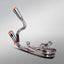 TITANIUM MOTORCYCLE EXHAUST SYSTEM for KTM DUKE SUPER DUKE 1290 1390 R RR EVO 2020 - 2024

Set include:

Header
2-1 Merge Collector

Resonator
Mid pipe

Link Pipe
Exhaust Slip Ons
Heat Shield

Material: Titanium + Stainless Steel

NOTE:&nbsp;Professional installation is required.

FEATURES:

Engineered Digital prototyping using 3D CAD design software, each car model chassis has been 3D laser scanned in the factor
Factory run all test cars on Italian 1200HP Dyno machine, to make the best performance design o
