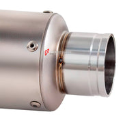 TITANIUM MOTORCYCLE EXHAUST SYSTEM for TRIUMPH STREET TRIPLE 765 R RS

Set include:

Header
3-1 Merge Collector
Mid pipe
Slip - On

Material: Titanium (can be made in Stainless Steel)

NOTE: Professional installation is required.

FEATURES:

Engineered Digital prototyping using 3D CAD design software, each car model chassis has been 3D laser scanned in the factor
Factory run all test cars on Italian 1200HP Dyno machine, to make the best performance design of exhaust
CNC bending machine accurately bends the 