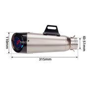 TITANIUM MOTORCYCLE EXHAUST SYSTEM for TRIUMPH TIGER SPORT 660 2022+

Set include:

Header
3-1 Merge Collector

Resonator
Mid pipe
Slip - On

Material: Titanium (can be made in Stainless Steel)

NOTE:&nbsp;Professional installation is required.

FEATURES:

Engineered Digital prototyping using 3D CAD design software, each car model chassis has been 3D laser scanned in the factor
Factory run all test cars on Italian 1200HP Dyno machine, to make the best performance design of exhaust
CNC bending machine accura
