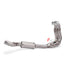 TITANIUM MOTORCYCLE EXHAUST SYSTEM for TRIUMPH TRIDENT 660 2020+

Set include:

Header
3-1 Merge Collector

Resonator
Mid pipe
Slip - On

Material: Titanium + Stainless Steel

NOTE:&nbsp;Professional installation is required.

FEATURES:

Engineered Digital prototyping using 3D CAD design software, each car model chassis has been 3D laser scanned in the factor
Factory run all test cars on Italian 1200HP Dyno machine, to make the best performance design of exhaust
CNC bending machine accurately bends the tube