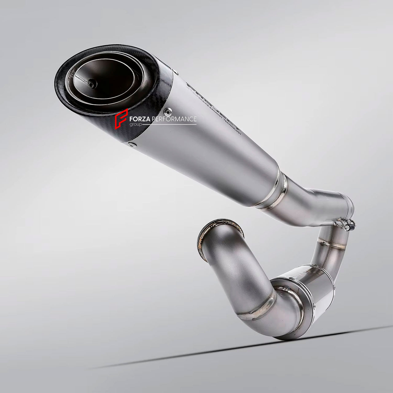TITANIUM MOTORCYCLE HALF EXHAUST SYSTEM for DUCATI PANIGALE V2 V2S 2020 - 2024

Set include:

Resonator
Mid Pipe
Exhaust Slip On


Material: Titanium (can be made in Stainless Steel)

NOTE:&nbsp;Professional installation is required.

FEATURES:

Engineered Digital prototyping using 3D CAD design software, each car model chassis has been 3D laser scanned in the factor
Factory run all test cars on Italian 1200HP Dyno machine, to make the best performance design of exhaust
CNC bending machine accurately bends 