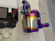 TITANIUM VALVED EXHAUST BYPASS MUFFLER for FERRARI CALIFORNIA 4.3T