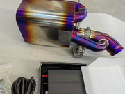 TITANIUM VALVED EXHAUST BYPASS MUFFLER for FERRARI CALIFORNIA 4.3T