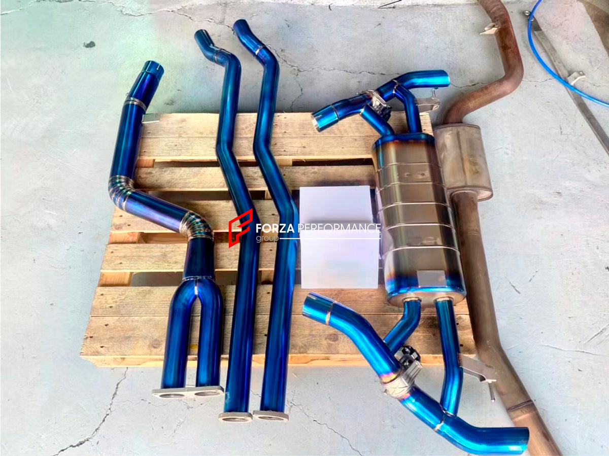 Forza Performance Aggressive sporty sound TITANIUM VALVED EXHAUST CATBACK MUFFLER for BMW X7 G07 3.0T 2018 - 2022
Valved exhaust, meaning that has remote, controlled valves - allowing a switch between an aggressive loud sports sound and a sound that is closer to the OEM sound
Set includes:
Center Pipes
Exhaust Tips
Muffles with valves
Valve control box with remote control (you may also reuse your factory exhaust valve motors
Factory exhaust tips must be reused
Material: Titanium
Production time: 10 d