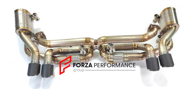 TITANIUM VALVED EXHAUST CATBACK MUFFLER for PORSCHE 911 997.2 3.6T 2008 - 2013

Valved exhaust, meaning that has remote, controlled valves - allowing a switch between an aggressive loud sports sound and a sound that is closer to the OEM sound

Set includes:

Center Pipes
Muffler with valves
Exhaust tips

Factory exhaust tips must be reused

Material: Titanium

Optional: We can offer downpipe and catless downpipe

Production time: 10 days

FEATURES:

Engineered Digital prototyping using 3D CAD design softwar