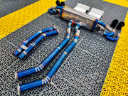 TITANIUM VALVED EXHAUST CATBACK MUFFLER for PORSCHE CAYENNE COUPE 9YB 3.0T 2019 - 2023 FORZA PERFORMANCE Custom Fit

Set includes:

Center Pipes
Valved Bypass Muffler with Exhaust Tips
Electronic Valve Actuators
Valve Control Box with Remote Control (you may also reuse your factory exhaust valve motors)
Material: Titanium

Production time: 10-15 days
