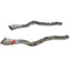 EXHAUST DOWNPIPE for FERRARI F12 BERLINETTA 6.3T 2012 - 2017 812 SUPERFAST 6.5T 2017 - 2023

Set includes:

Downpipes
Midpipe with X Pipe
Valved Bypass Mufflers
Electronic Valve Remote Control

Production time: 15 working days

Material: Titanium

Optional:&nbsp;We can offer downpipe and catless downpipe

NOTE: Professional installation is required.

FEATURES:

Engineered Digital prototyping using 3D CAD design software, each car model chassis has been 3D laser scanned in the factor
Factory run all test car