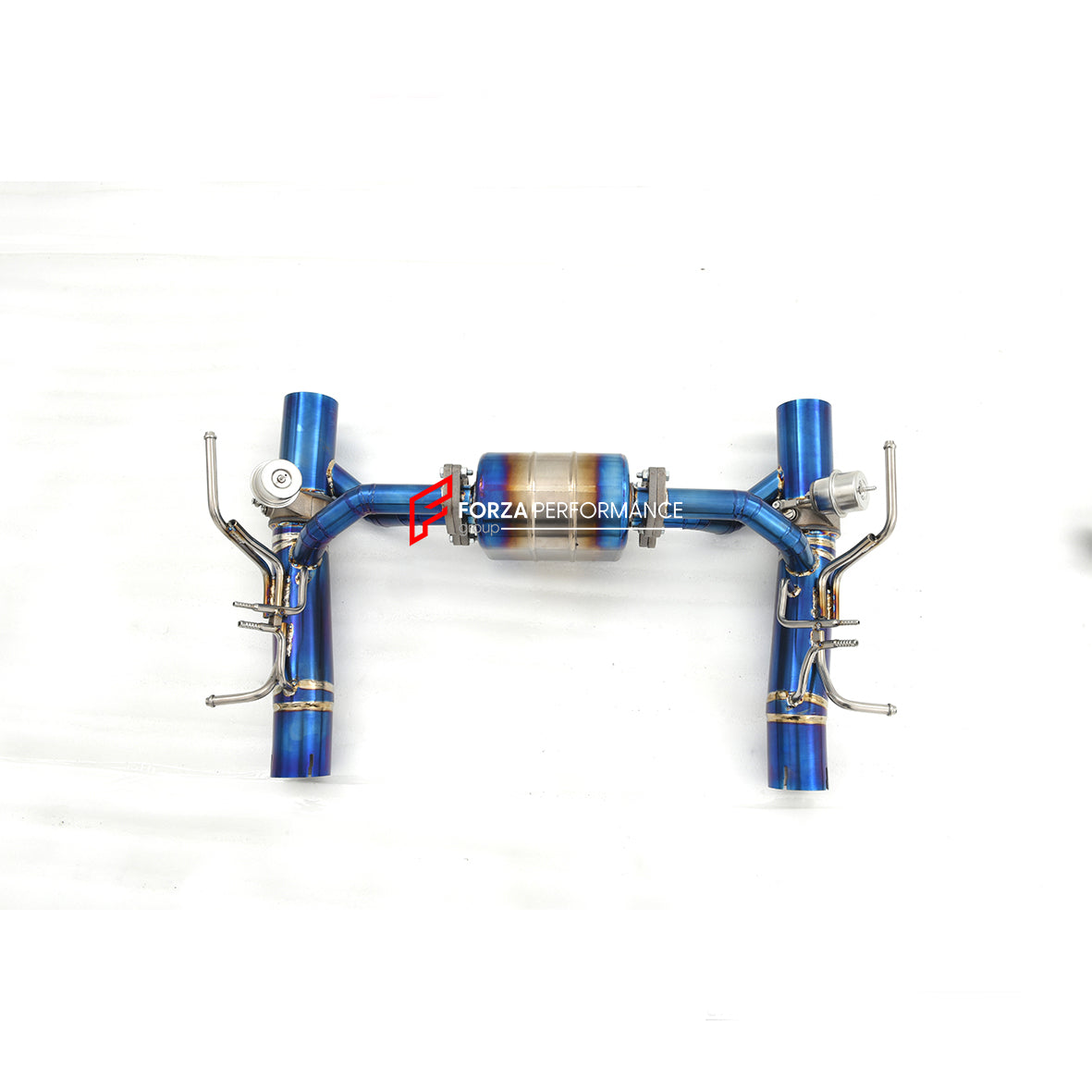 Titanium Exhaust System For Ferrari F8
