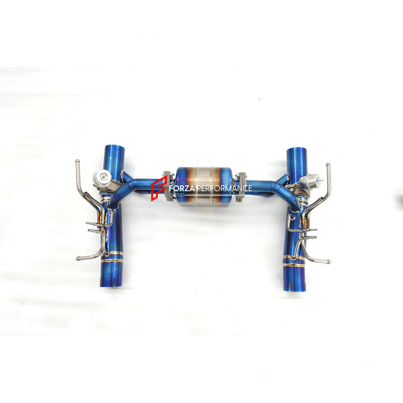 Titanium Exhaust System For Ferrari F8